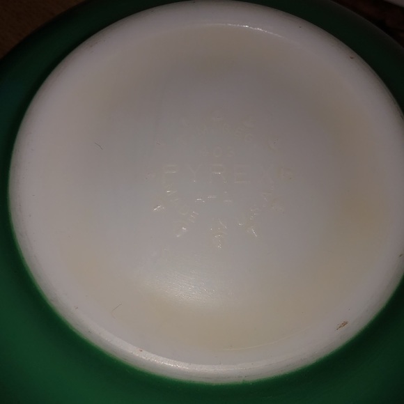 RARE!! Set of 2 vintage antique Pyrex nesting bowls from the 1950’s - Picture 4 of 7